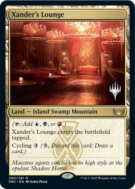 Image for Xander's Lounge (260) (Promo Pack: Streets of New Capenna) - Magic: The Gathering