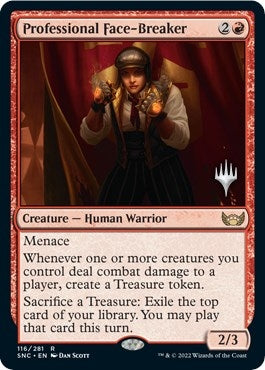 Image for Professional Face-Breaker (116) (Promo Pack: Streets of New Capenna) - Magic: The Gathering