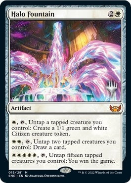 Image for Halo Fountain (15) (Promo Pack: Streets of New Capenna) - Magic: The Gathering