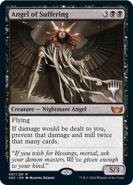 Image for Angel of Suffering (67) (Promo Pack: Streets of New Capenna) - Magic: The Gathering