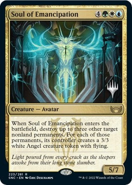 Image for Soul of Emancipation (223) (Promo Pack: Streets of New Capenna) - Magic: The Gathering