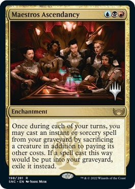 Image for Maestros Ascendancy (198) (Promo Pack: Streets of New Capenna) - Magic: The Gathering