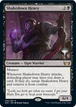 Image for Shakedown Heavy (95) (Promo Pack: Streets of New Capenna) - Magic: The Gathering