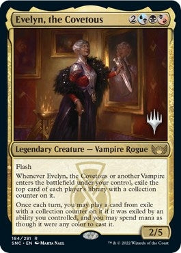 Image for Evelyn, the Covetous (184) (Promo Pack: Streets of New Capenna) - Magic: The Gathering