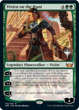 Image for Vivien on the Hunt (162) (Promo Pack: Streets of New Capenna) - Magic: The Gathering