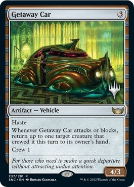 Image for Getaway Car (237) (Promo Pack: Streets of New Capenna) - Magic: The Gathering