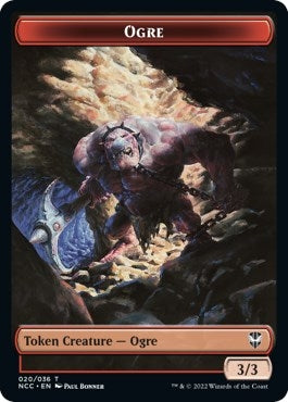 Image for Ogre // Insect Double-Sided Token (20 // 24) (Commander: Streets of New Capenna) - Magic: The Gathering