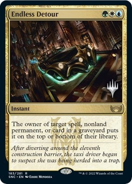 Image for Endless Detour (183) (Promo Pack: Streets of New Capenna) - Magic: The Gathering