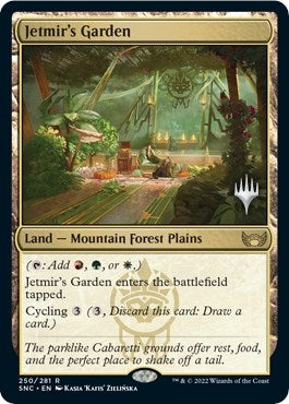 Image for Jetmir's Garden (250) (Promo Pack: Streets of New Capenna) - Magic: The Gathering