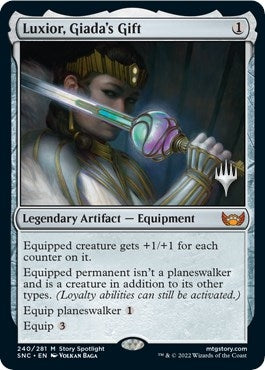 Image for Luxior, Giada's Gift (240) (Promo Pack: Streets of New Capenna) - Magic: The Gathering