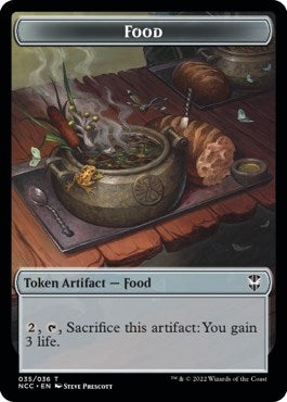 Image for Food // Citizen Double-Sided Token (35 // 12) (Commander: Streets of New Capenna) - Magic: The Gathering