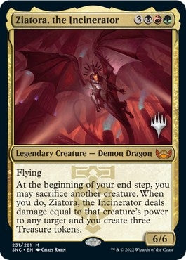 Image for Ziatora, the Incinerator (231) (Promo Pack: Streets of New Capenna) - Magic: The Gathering