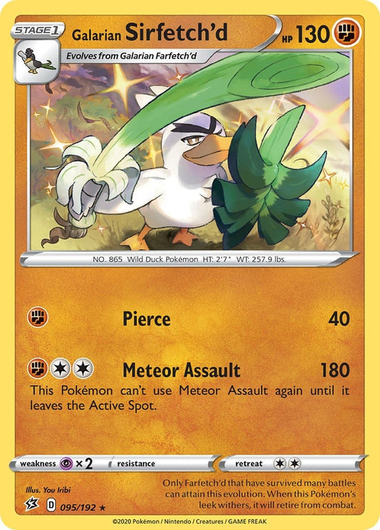 Image for Galarian Sirfetch'd (095/192) (Deck Exclusives) - Pokemon
