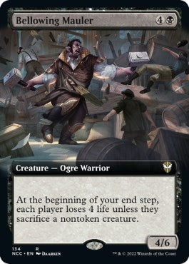 Image for Bellowing Mauler (Extended Art) (134) (Commander: Streets of New Capenna) - Magic: The Gathering