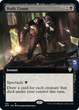 Image for Body Count (Extended Art) (135) (Commander: Streets of New Capenna) - Magic: The Gathering
