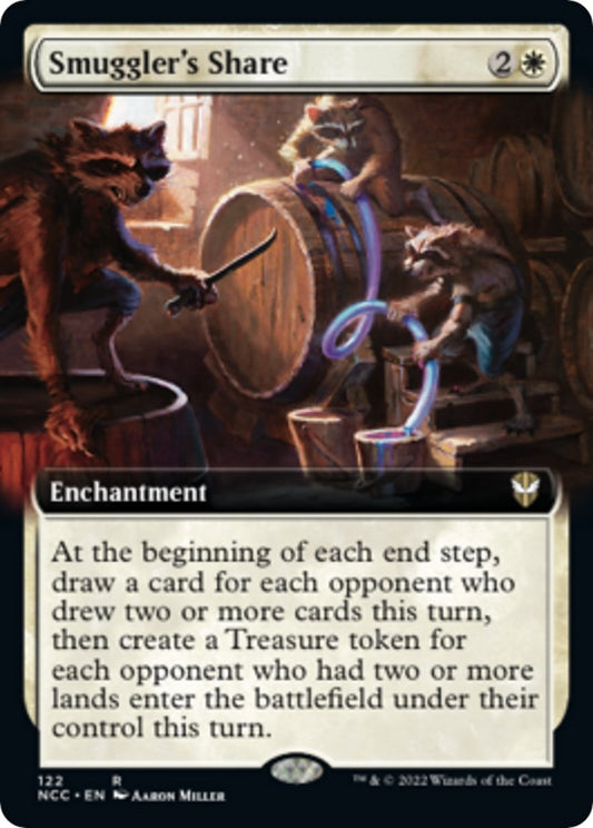 Image for Smuggler's Share (Extended Art) (122) (Commander: Streets of New Capenna) - Magic: The Gathering