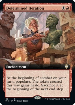 Image for Determined Iteration (Extended Art) (146) (Commander: Streets of New Capenna) - Magic: The Gathering