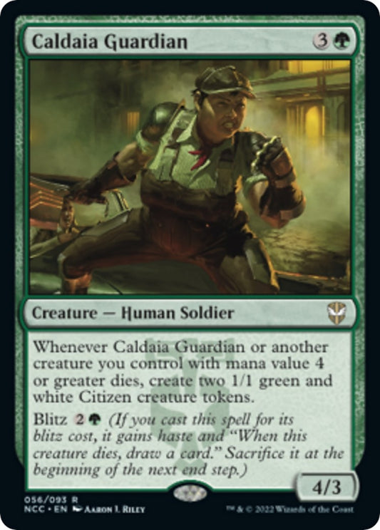 Image for Caldaia Guardian (56) (Commander: Streets of New Capenna) - Magic: The Gathering