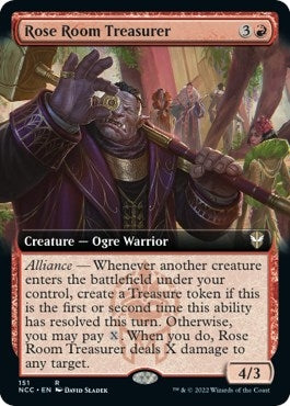 Image for Rose Room Treasurer (Extended Art) (151) (Commander: Streets of New Capenna) - Magic: The Gathering