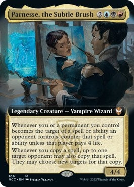 Image for Parnesse, the Subtle Brush (Extended Art) (106) (Commander: Streets of New Capenna) - Magic: The Gathering