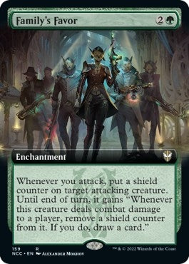 Image for Family's Favor (Extended Art) (159) (Commander: Streets of New Capenna) - Magic: The Gathering
