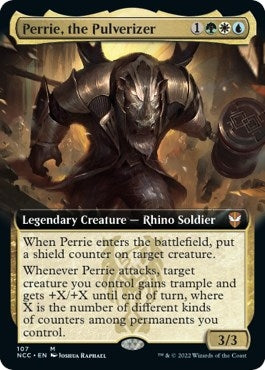 Image for Perrie, the Pulverizer (Extended Art) (107) (Commander: Streets of New Capenna) - Magic: The Gathering