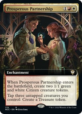Image for Prosperous Partnership (Extended Art) (178) (Commander: Streets of New Capenna) - Magic: The Gathering
