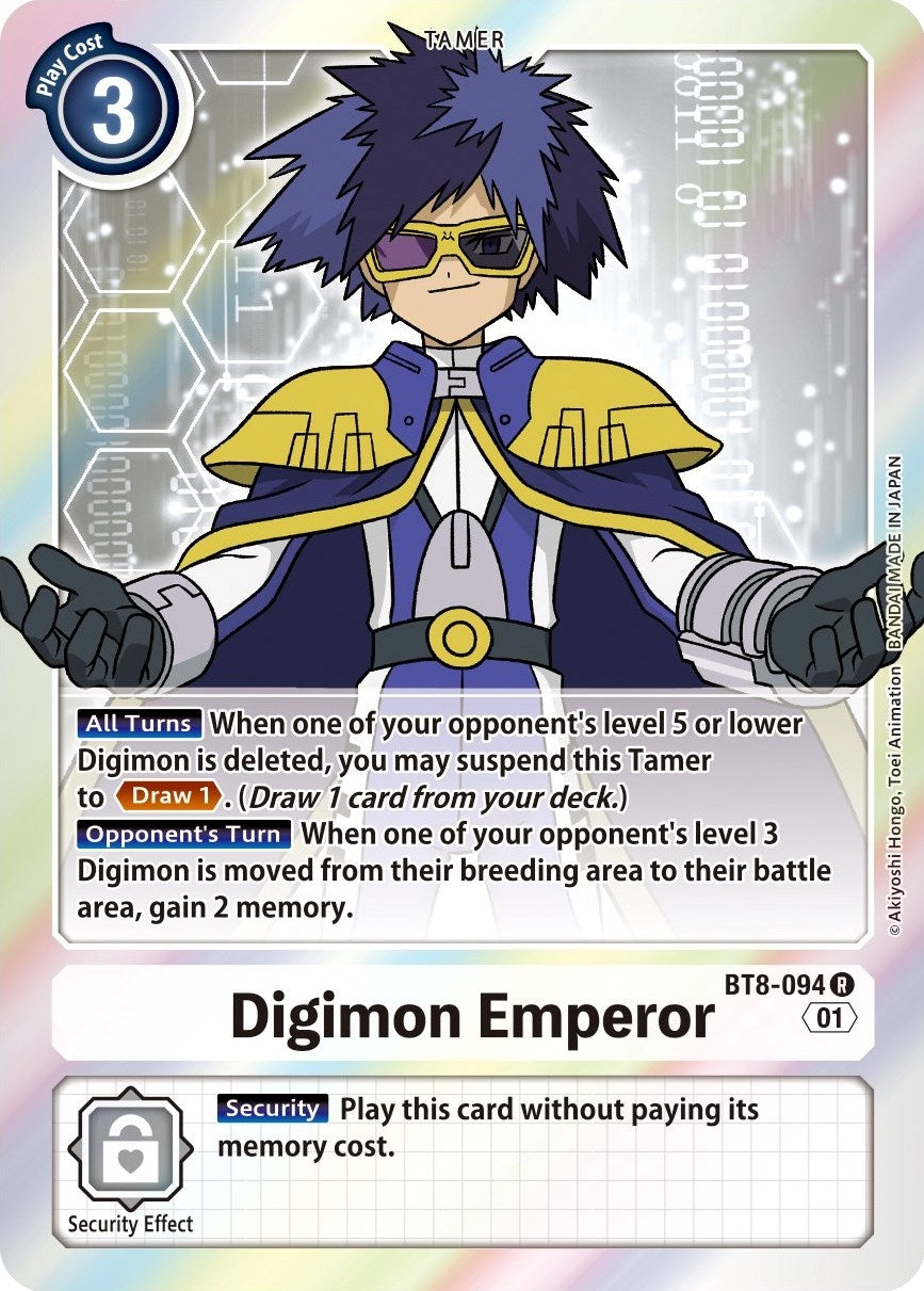 Image for Digimon Emperor (BT8-094 R) (New Awakening) - Digimon Card Game