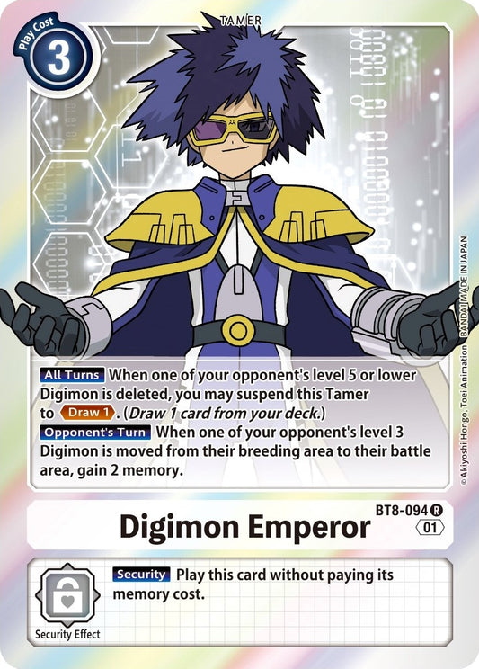 Image for Digimon Emperor (BT8-094 R) (New Awakening) - Digimon Card Game