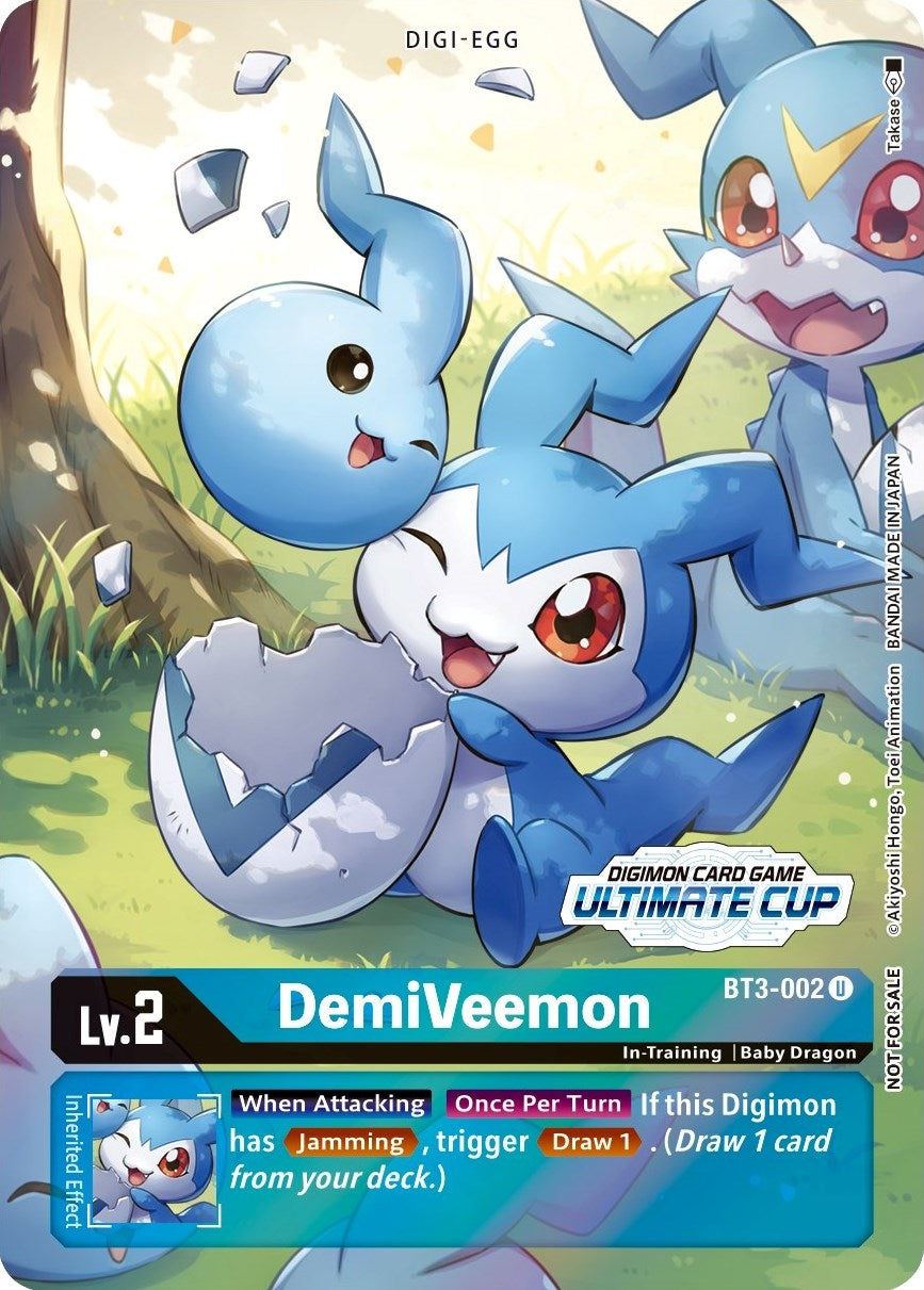 Image for DemiVeemon - BT3-002 (Ultimate Cup 2022) (BT3-002 U) (Release Special Booster 1.0) - Digimon Card Game