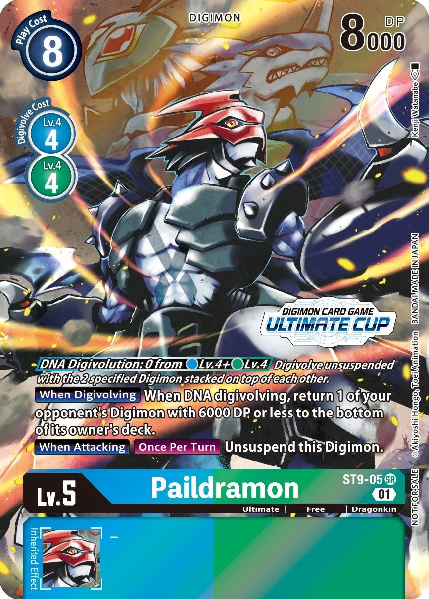 Image for Paildramon - ST9-05 (Ultimate Cup 2022) (ST9-05 SR) (Starter Deck 09: Ultimate Ancient Dragon) - Digimon Card Game
