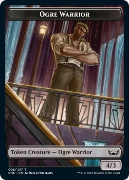 Image for Ogre Warrior // Dog Double-Sided Token (6 // 10) (Streets of New Capenna) - Magic: The Gathering