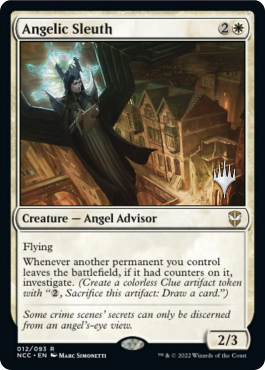 Image for Angelic Sleuth (12) (Promo Pack: Streets of New Capenna) - Magic: The Gathering