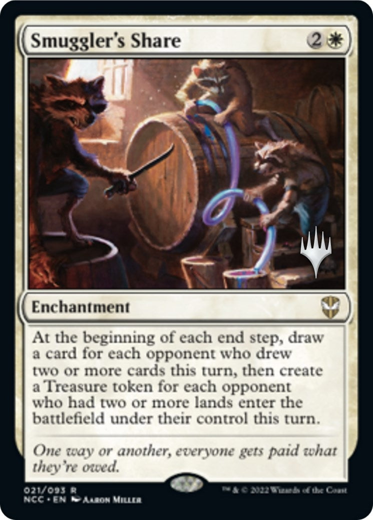 Image for Smuggler's Share (21) (Promo Pack: Streets of New Capenna) - Magic: The Gathering