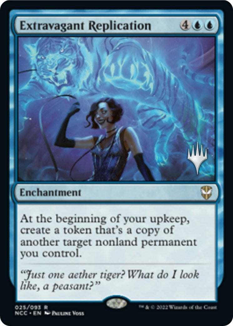 Image for Extravagant Replication (25) (Promo Pack: Streets of New Capenna) - Magic: The Gathering