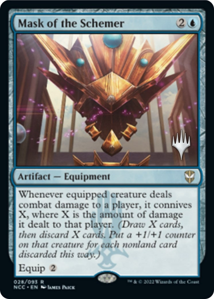 Image for Mask of the Schemer (28) (Promo Pack: Streets of New Capenna) - Magic: The Gathering