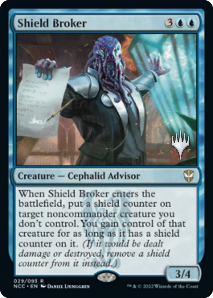 Image for Shield Broker (29) (Promo Pack: Streets of New Capenna) - Magic: The Gathering