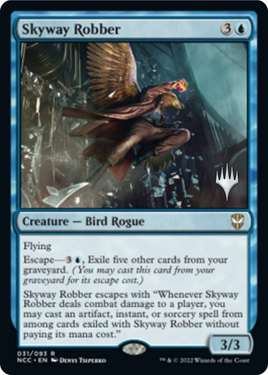 Image for Skyway Robber (31) (Promo Pack: Streets of New Capenna) - Magic: The Gathering