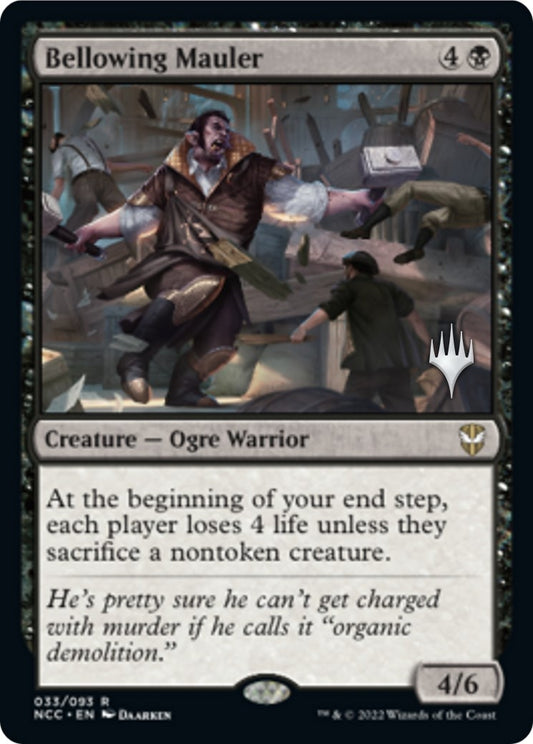 Image for Bellowing Mauler (33) (Promo Pack: Streets of New Capenna) - Magic: The Gathering