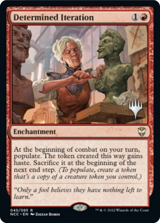 Image for Determined Iteration (45) (Promo Pack: Streets of New Capenna) - Magic: The Gathering