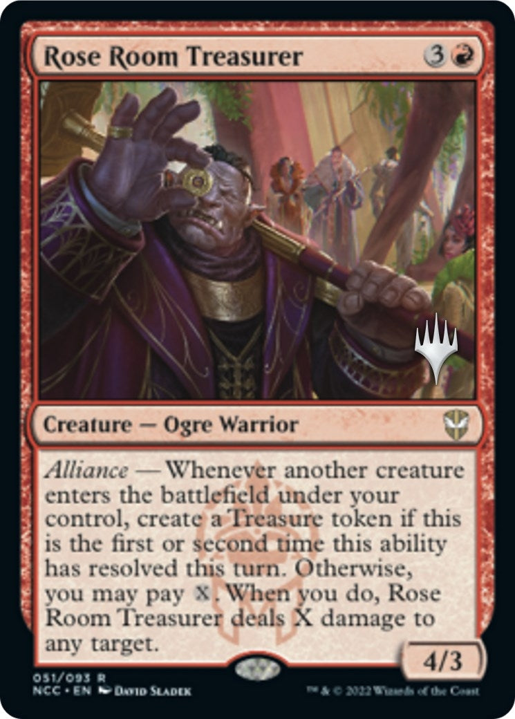 Image for Rose Room Treasurer (51) (Promo Pack: Streets of New Capenna) - Magic: The Gathering