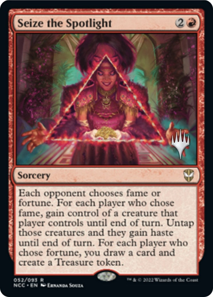 Image for Seize the Spotlight (52) (Promo Pack: Streets of New Capenna) - Magic: The Gathering