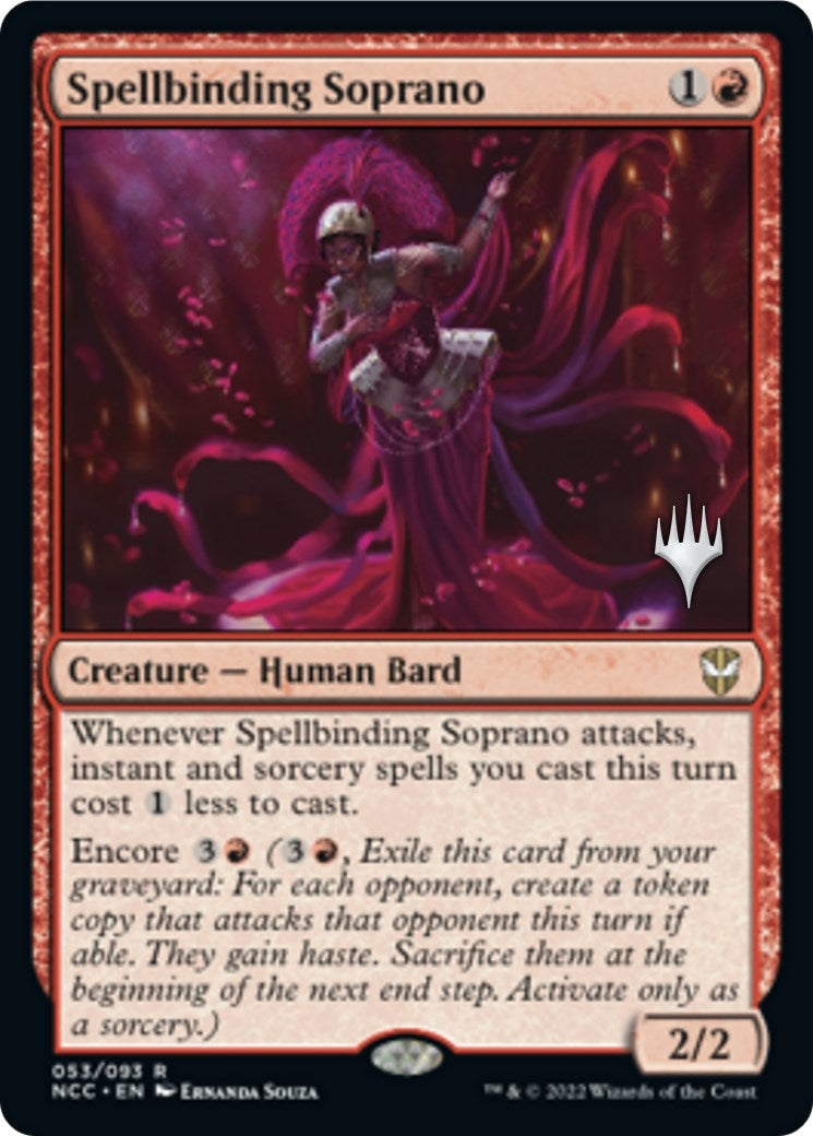 Image for Spellbinding Soprano (53) (Promo Pack: Streets of New Capenna) - Magic: The Gathering