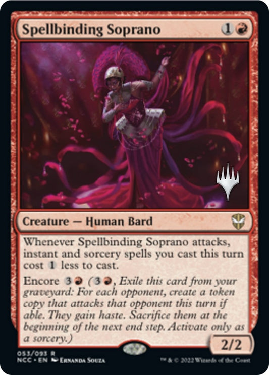 Image for Spellbinding Soprano (53) (Promo Pack: Streets of New Capenna) - Magic: The Gathering