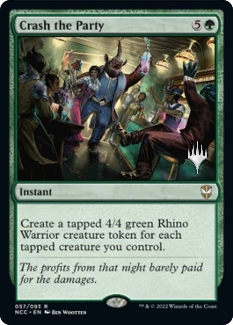 Image for Crash the Party (57) (Promo Pack: Streets of New Capenna) - Magic: The Gathering