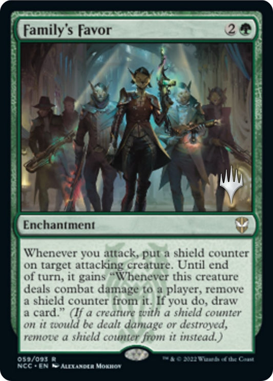 Image for Family's Favor (59) (Promo Pack: Streets of New Capenna) - Magic: The Gathering