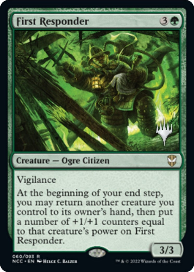Image for First Responder (60) (Promo Pack: Streets of New Capenna) - Magic: The Gathering