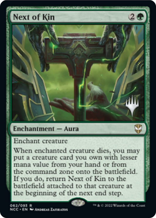 Image for Next of Kin (62) (Promo Pack: Streets of New Capenna) - Magic: The Gathering