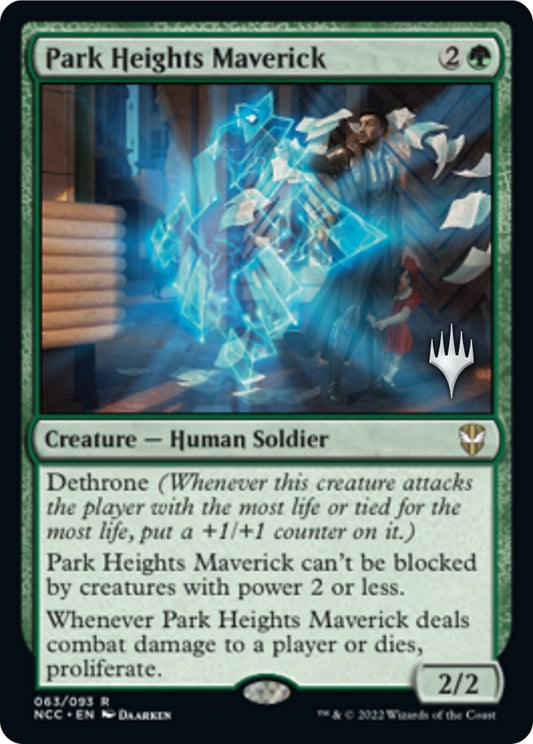 Image for Park Heights Maverick (63) (Promo Pack: Streets of New Capenna) - Magic: The Gathering