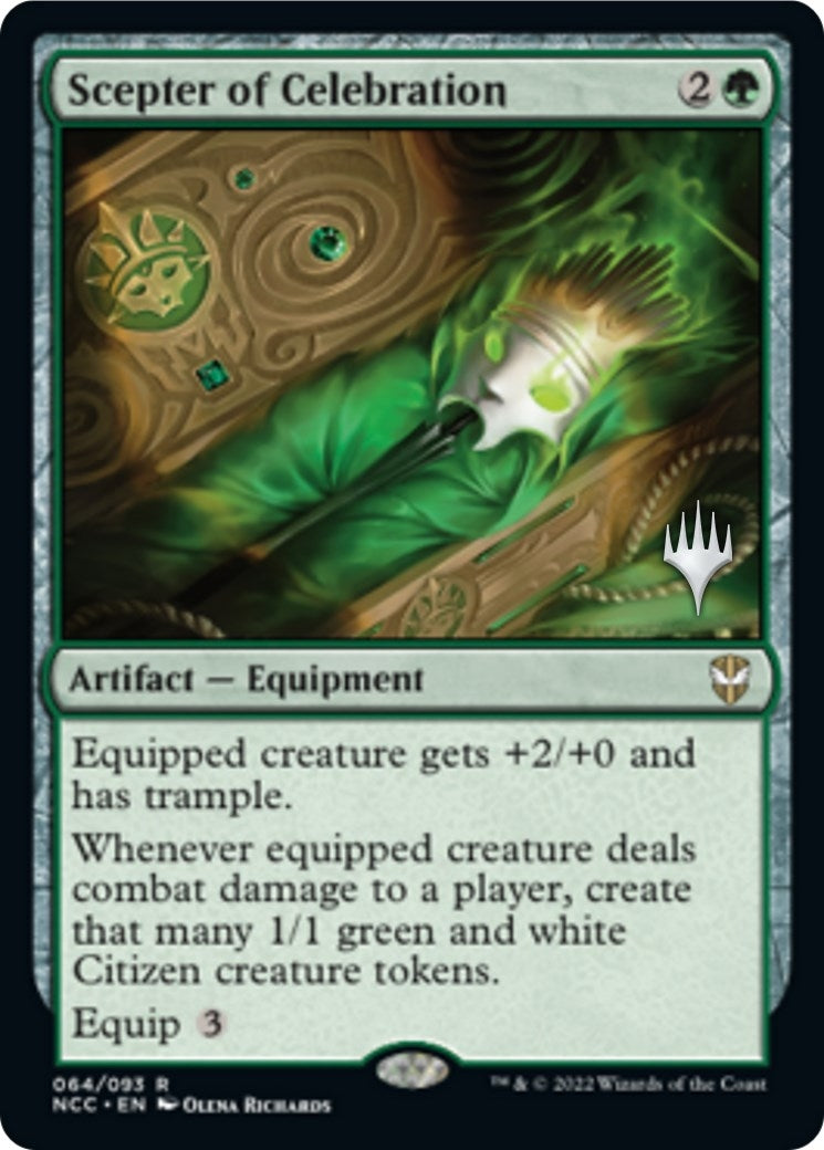 Image for Scepter of Celebration (64) (Promo Pack: Streets of New Capenna) - Magic: The Gathering